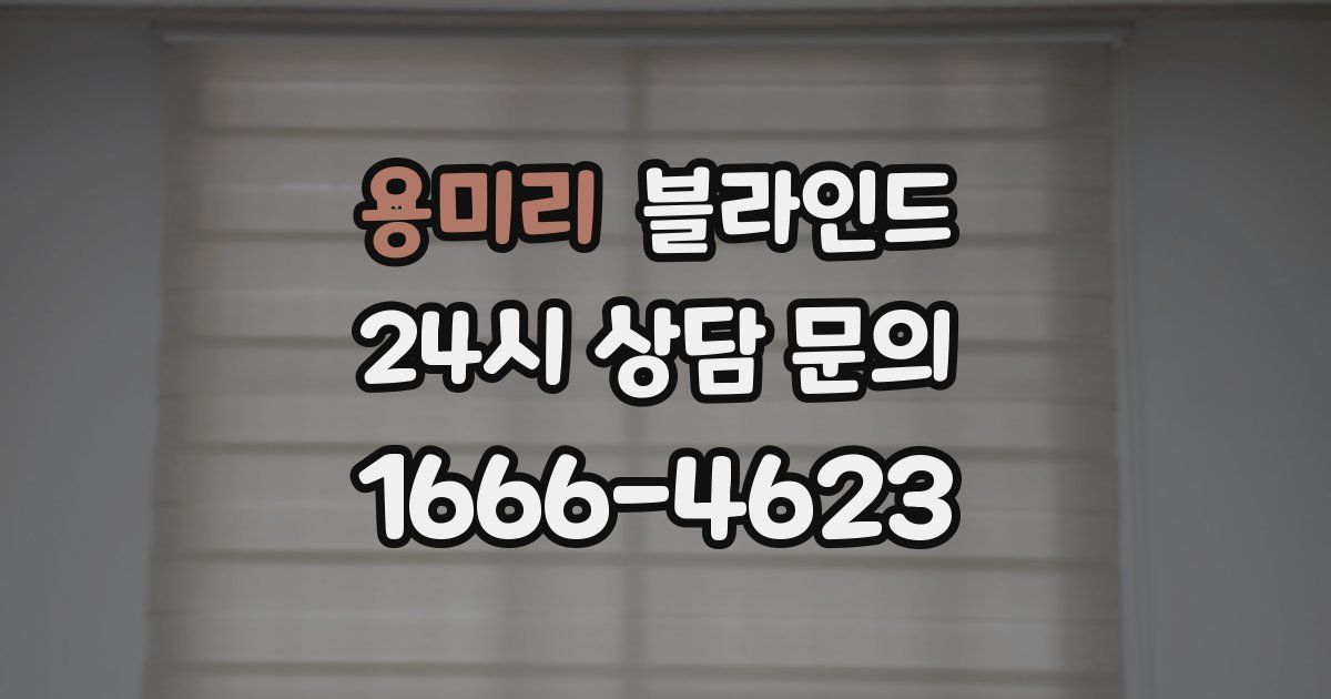 용미리 블라인드