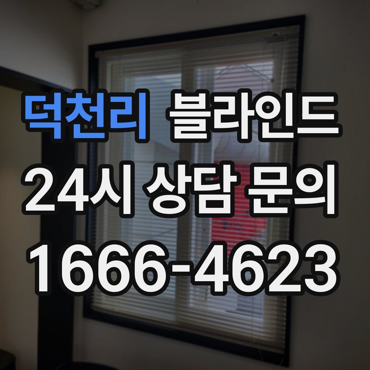덕천리 블라인드