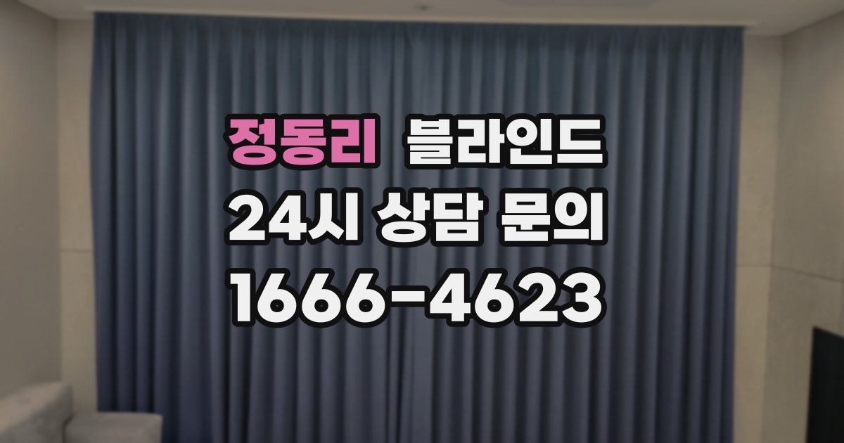 정동리 블라인드