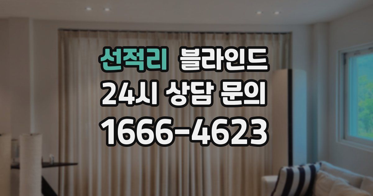 선적리 블라인드