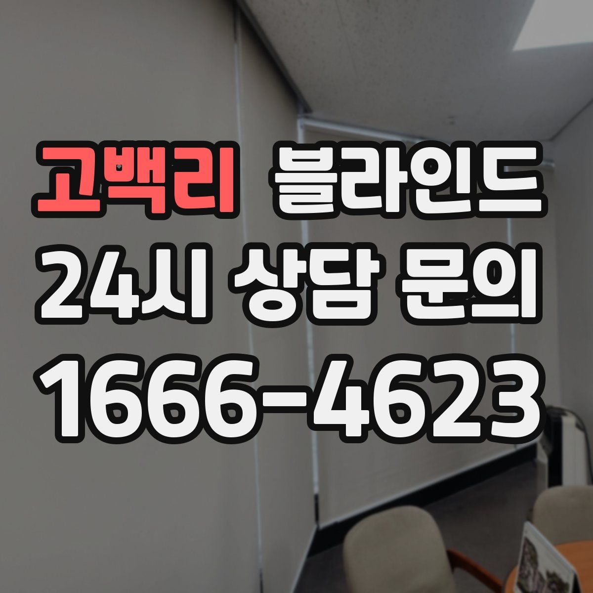 고백리 블라인드
