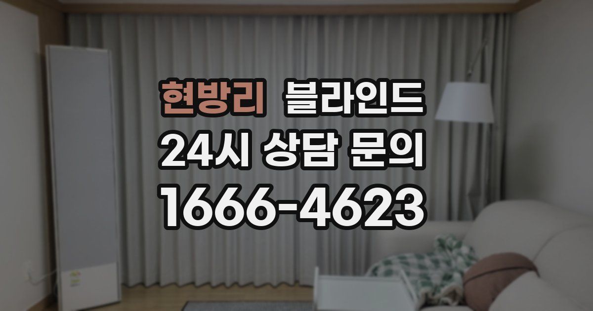 현방리 블라인드