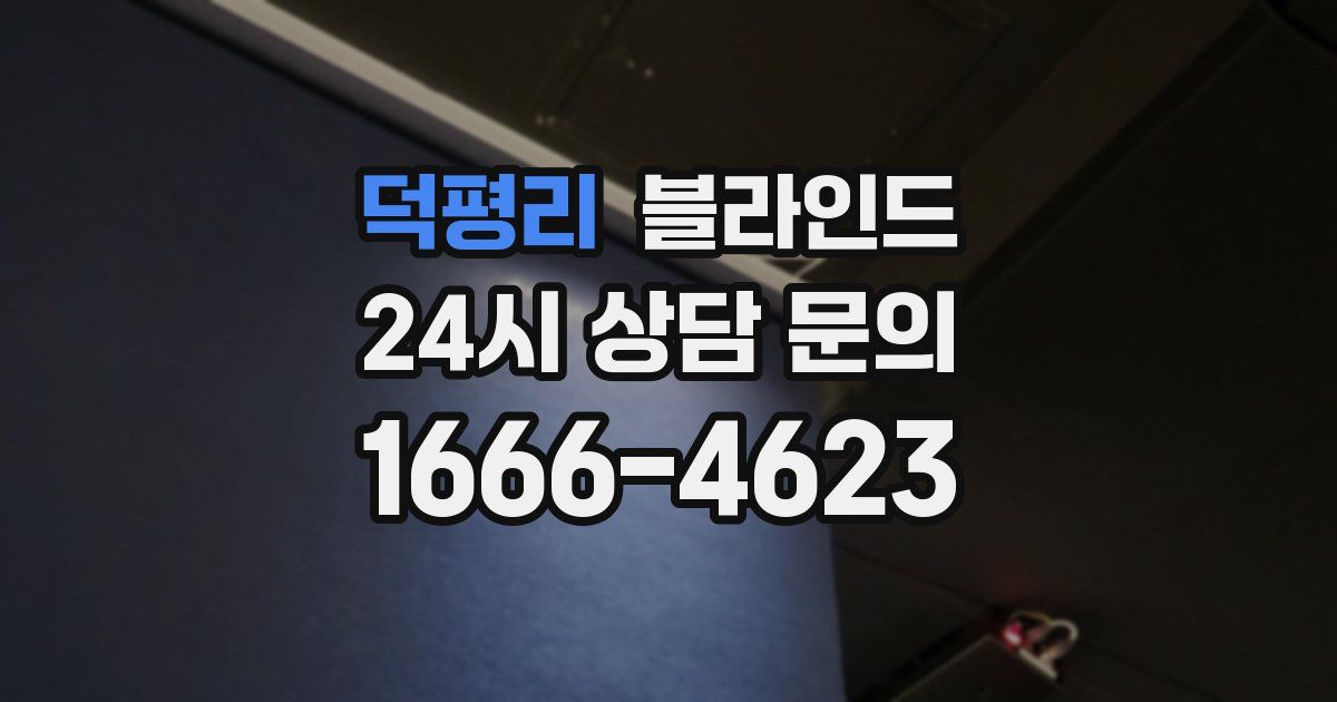 덕평리 블라인드