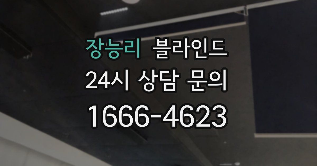 장능리 블라인드