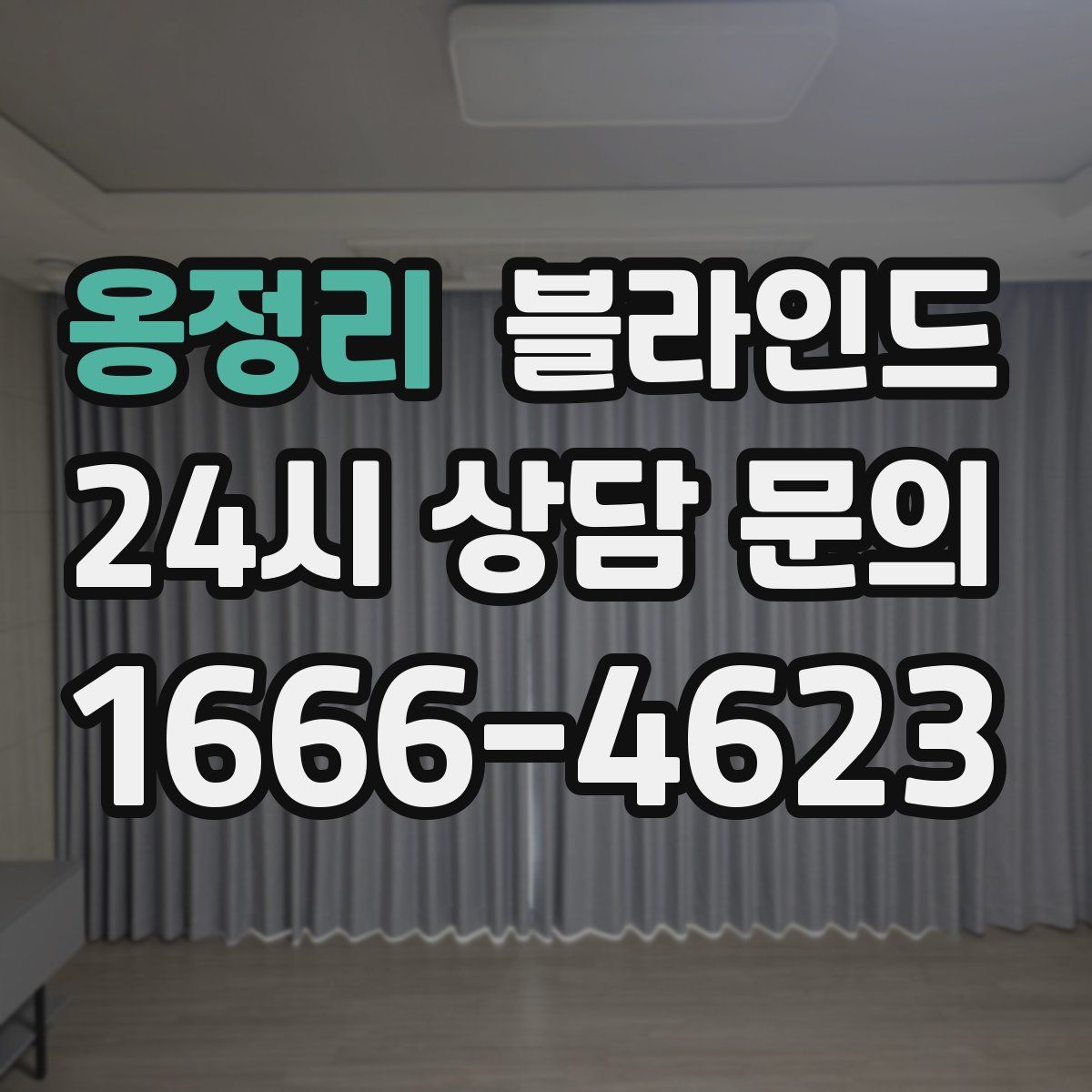 옹정리 블라인드