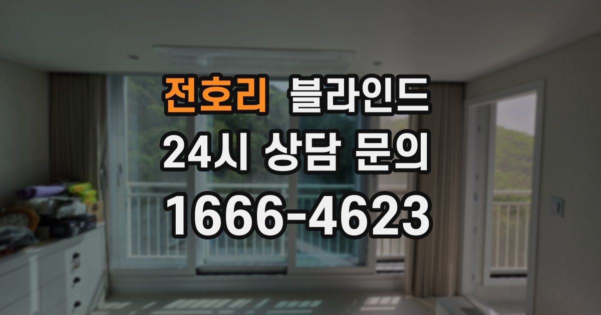 전호리 블라인드