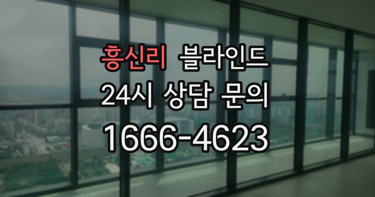 흥신리 블라인드