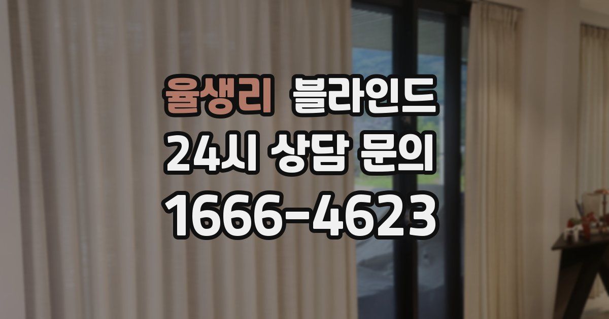 율생리 블라인드
