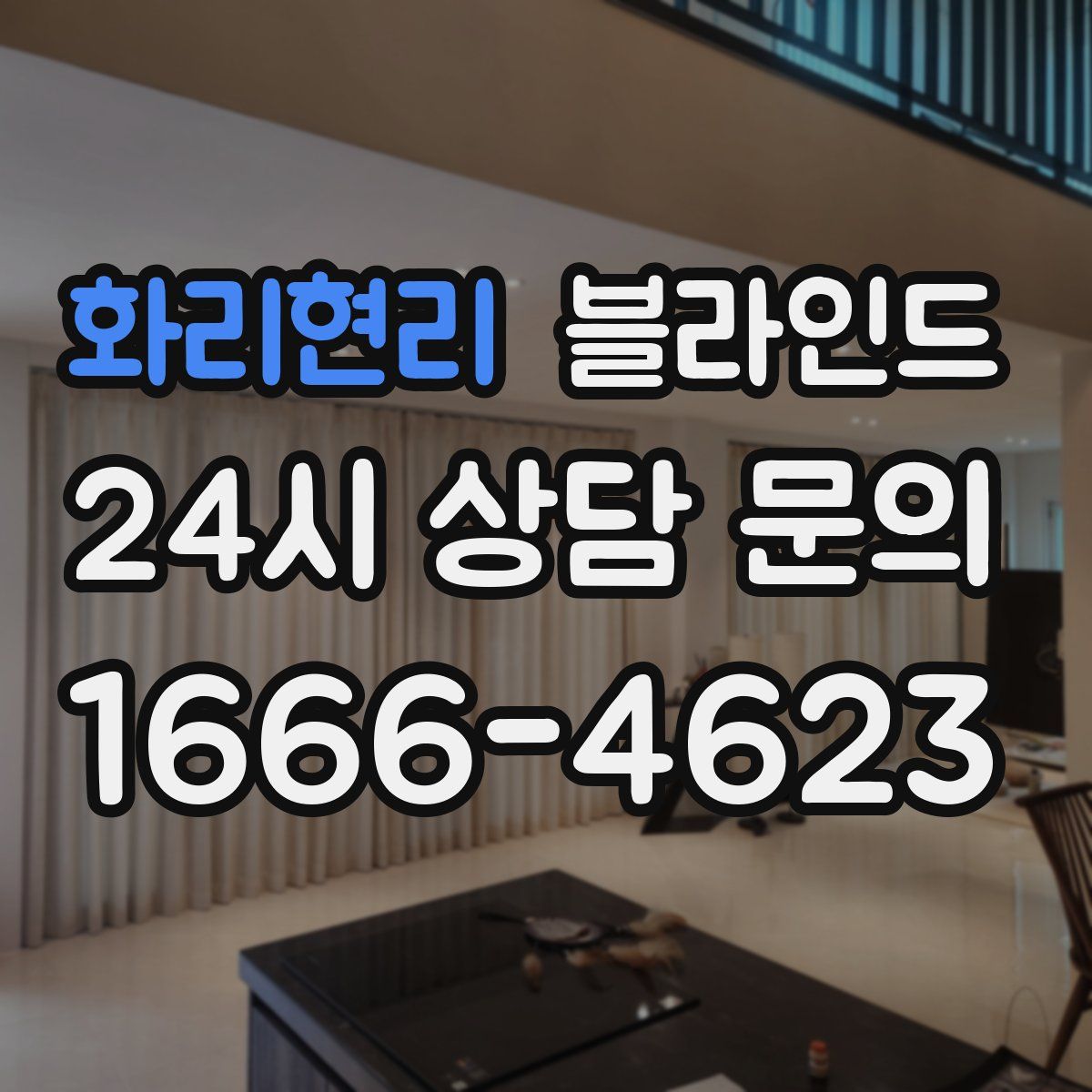 화리현리 블라인드