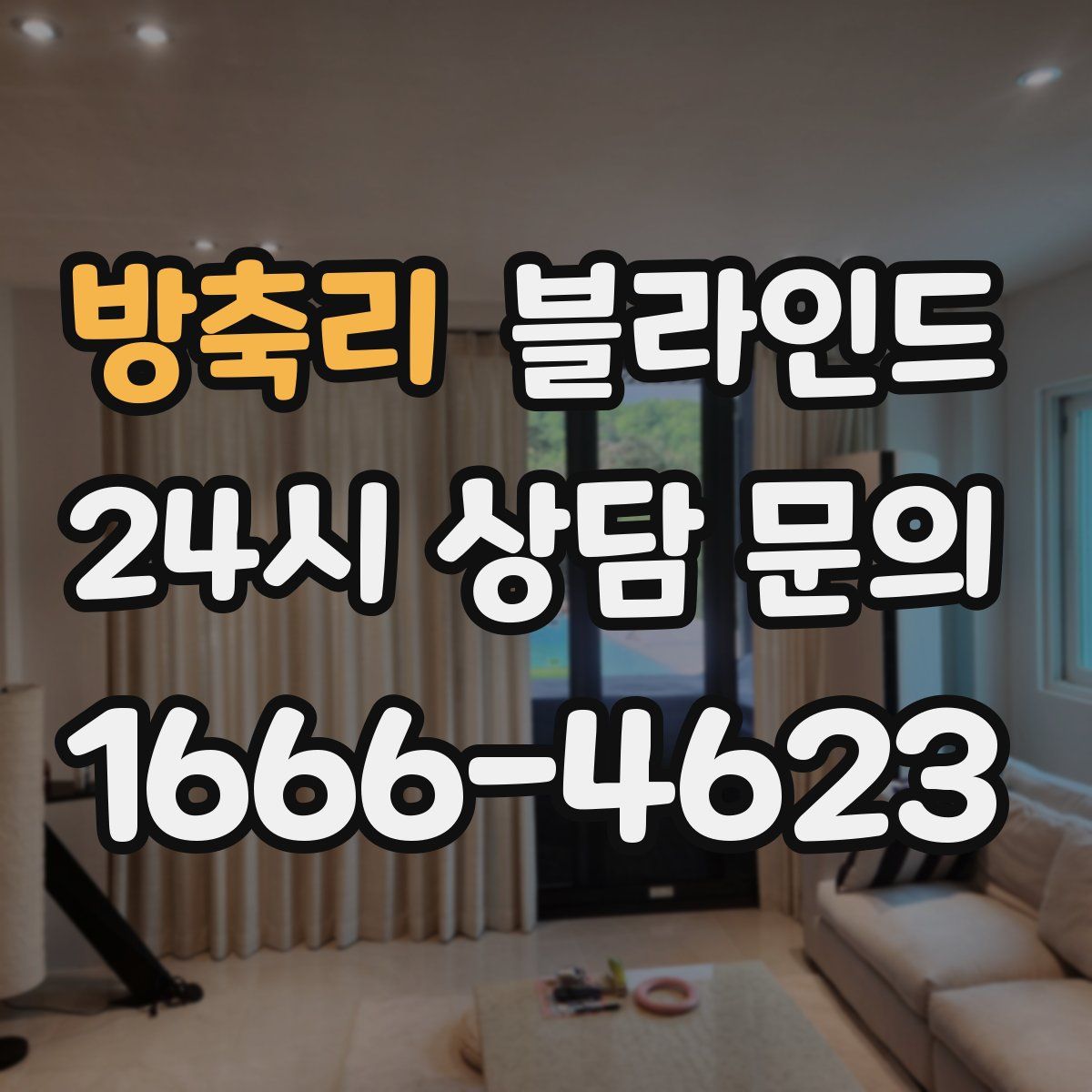 방축리 블라인드