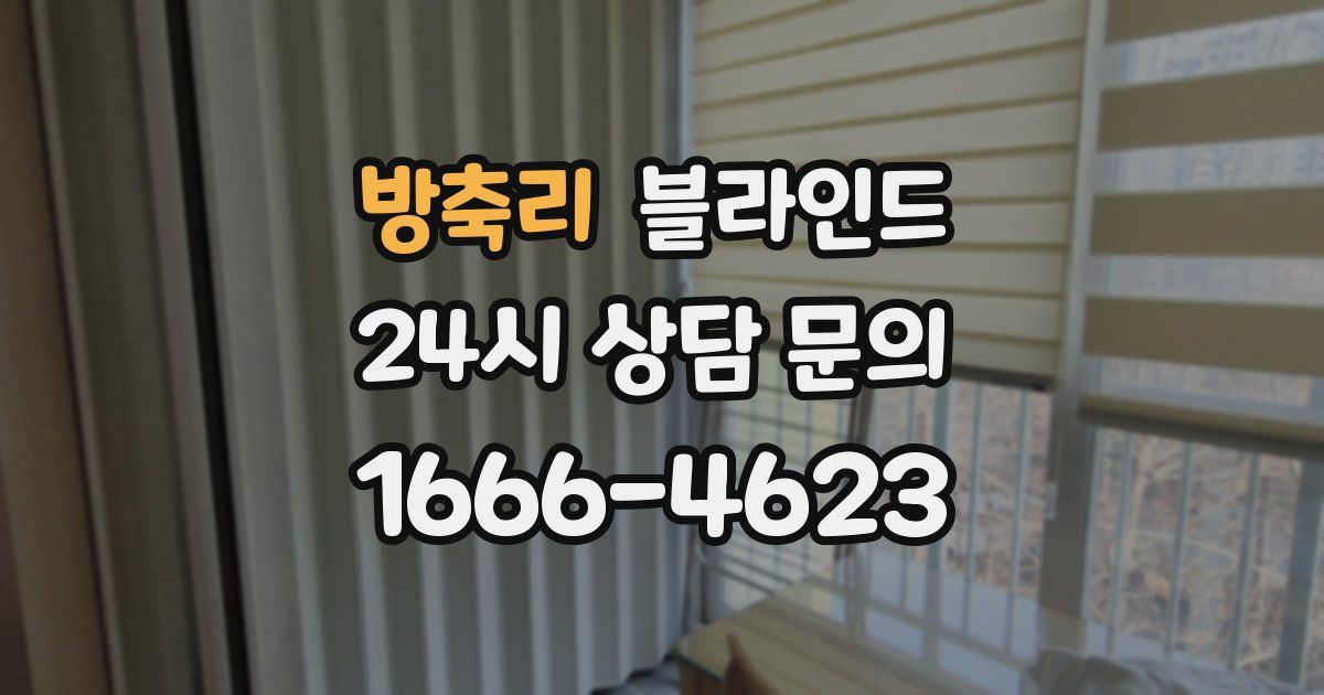 방축리 블라인드