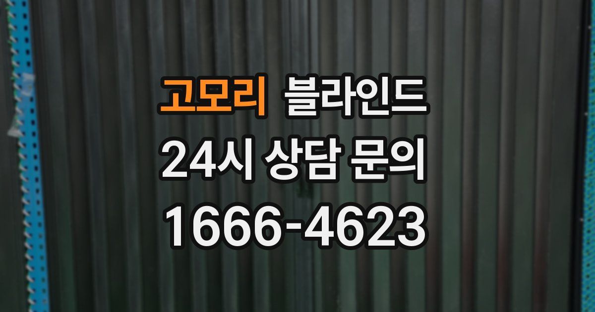 고모리 블라인드