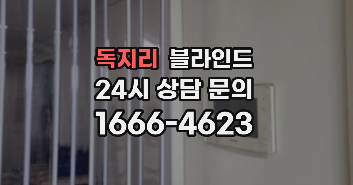 독지리 블라인드
