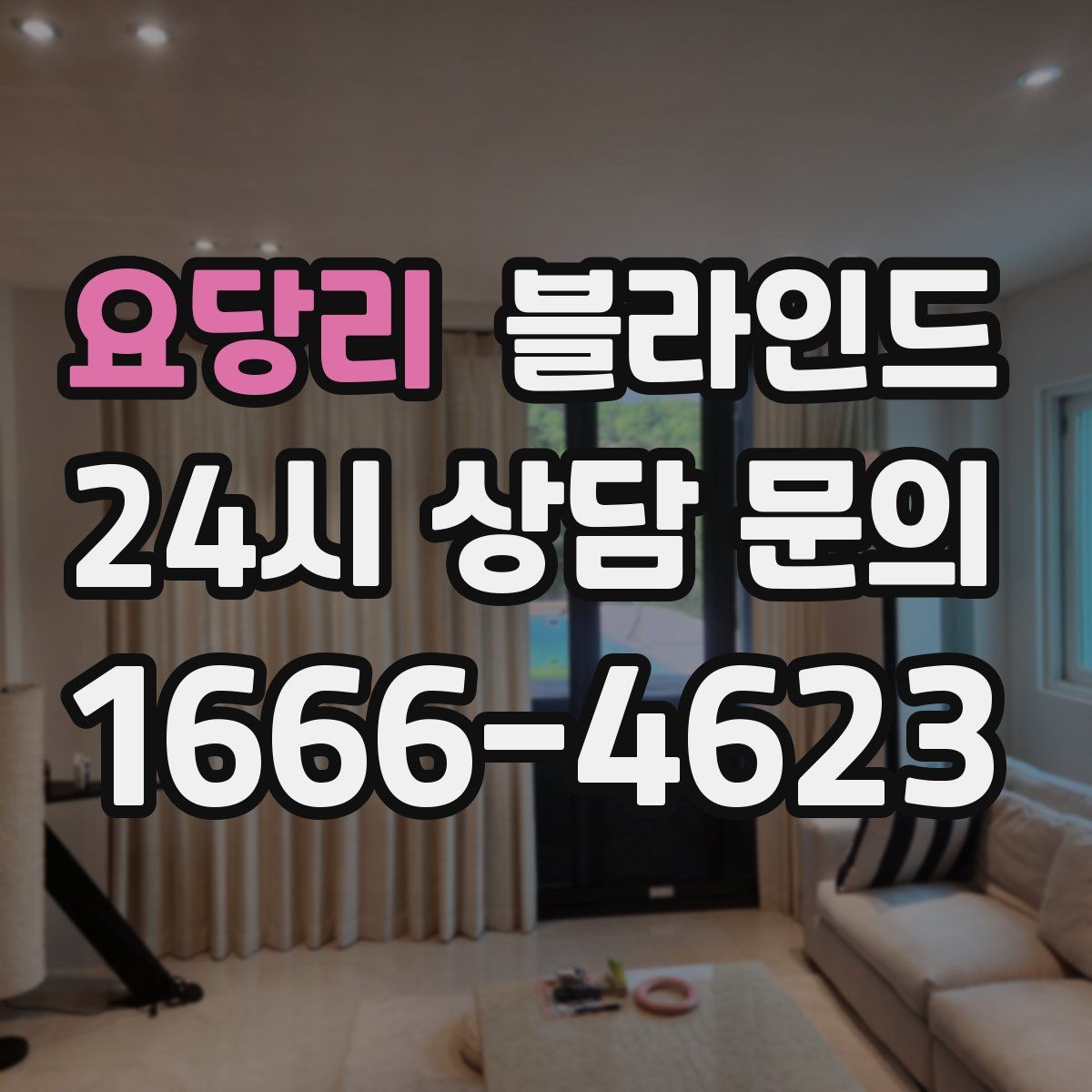 요당리 블라인드