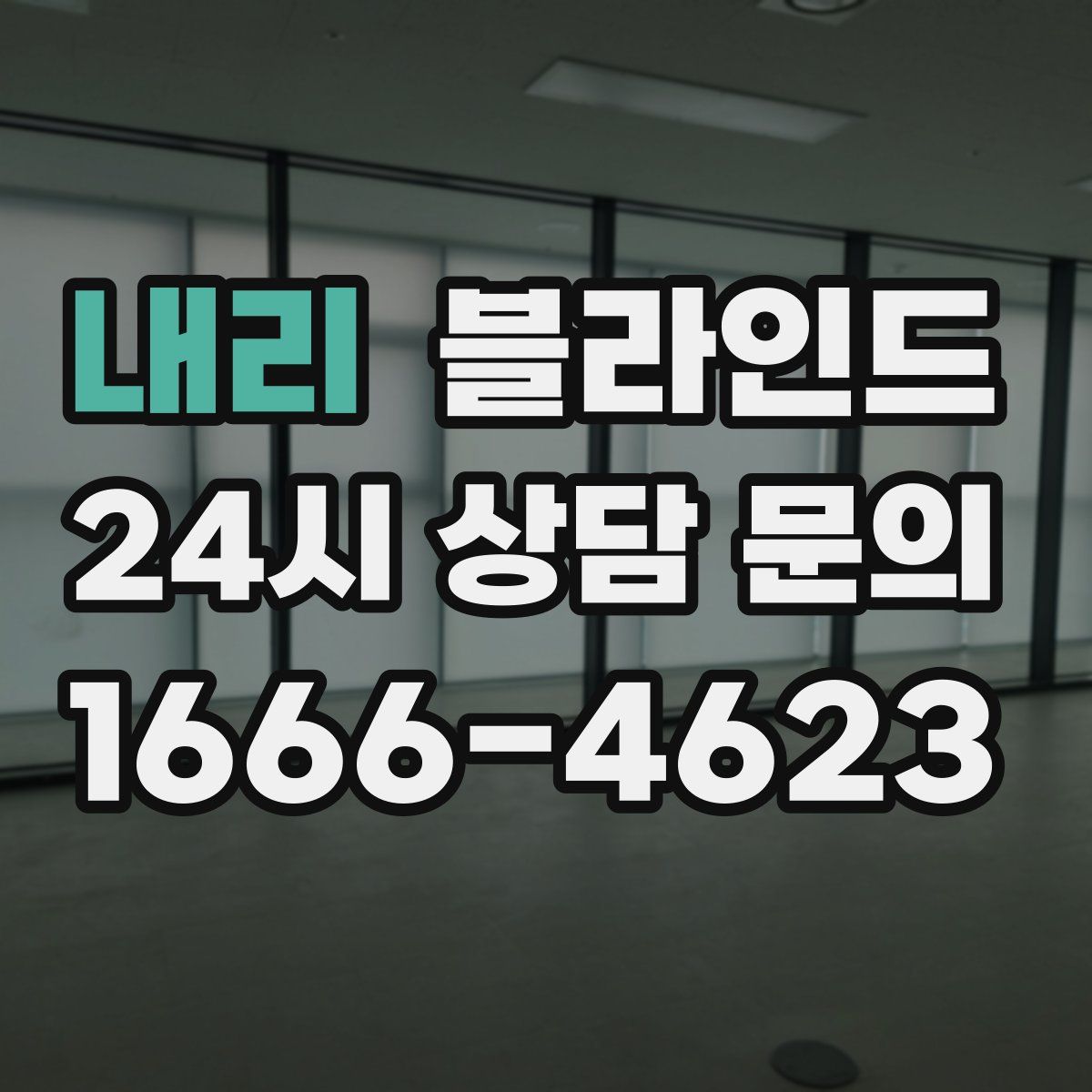 내리 블라인드