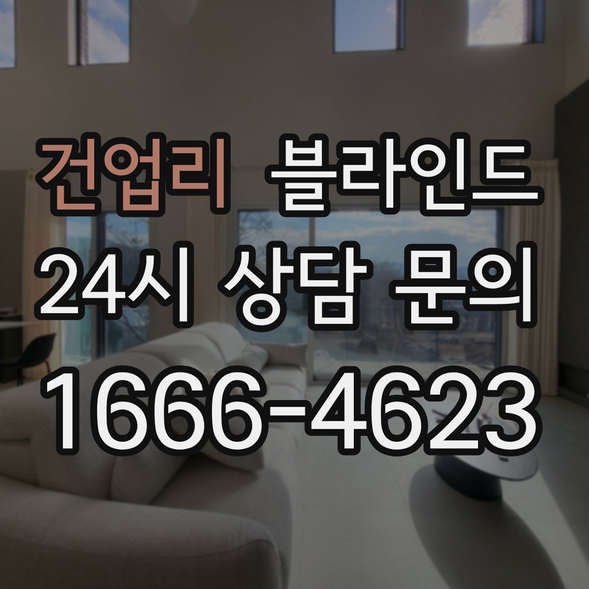 건업리 블라인드