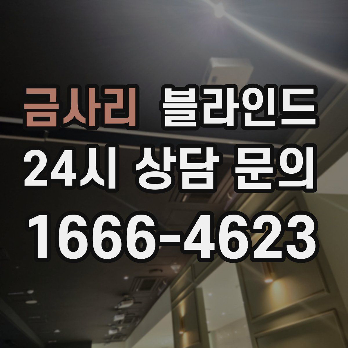 금사리 블라인드