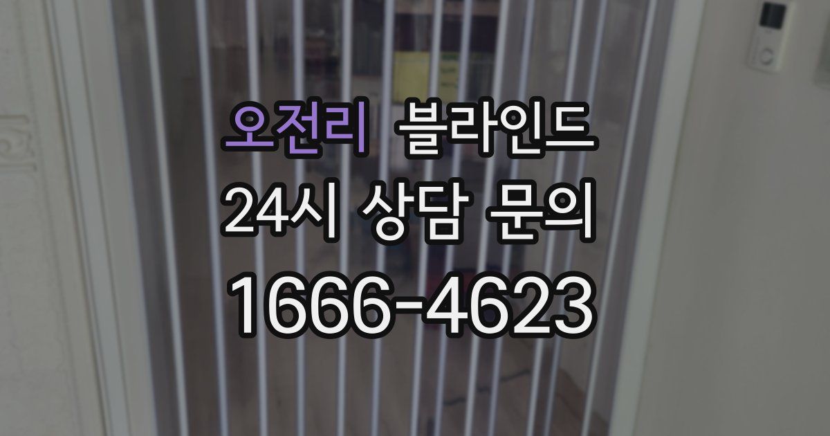 오전리 블라인드