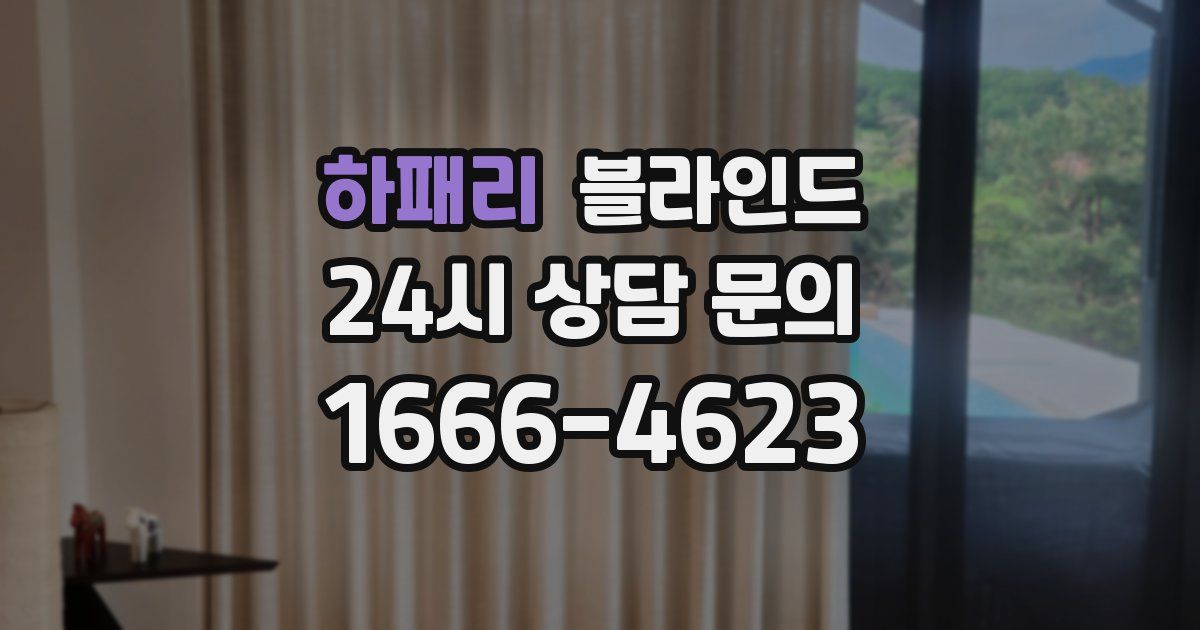 하패리 블라인드