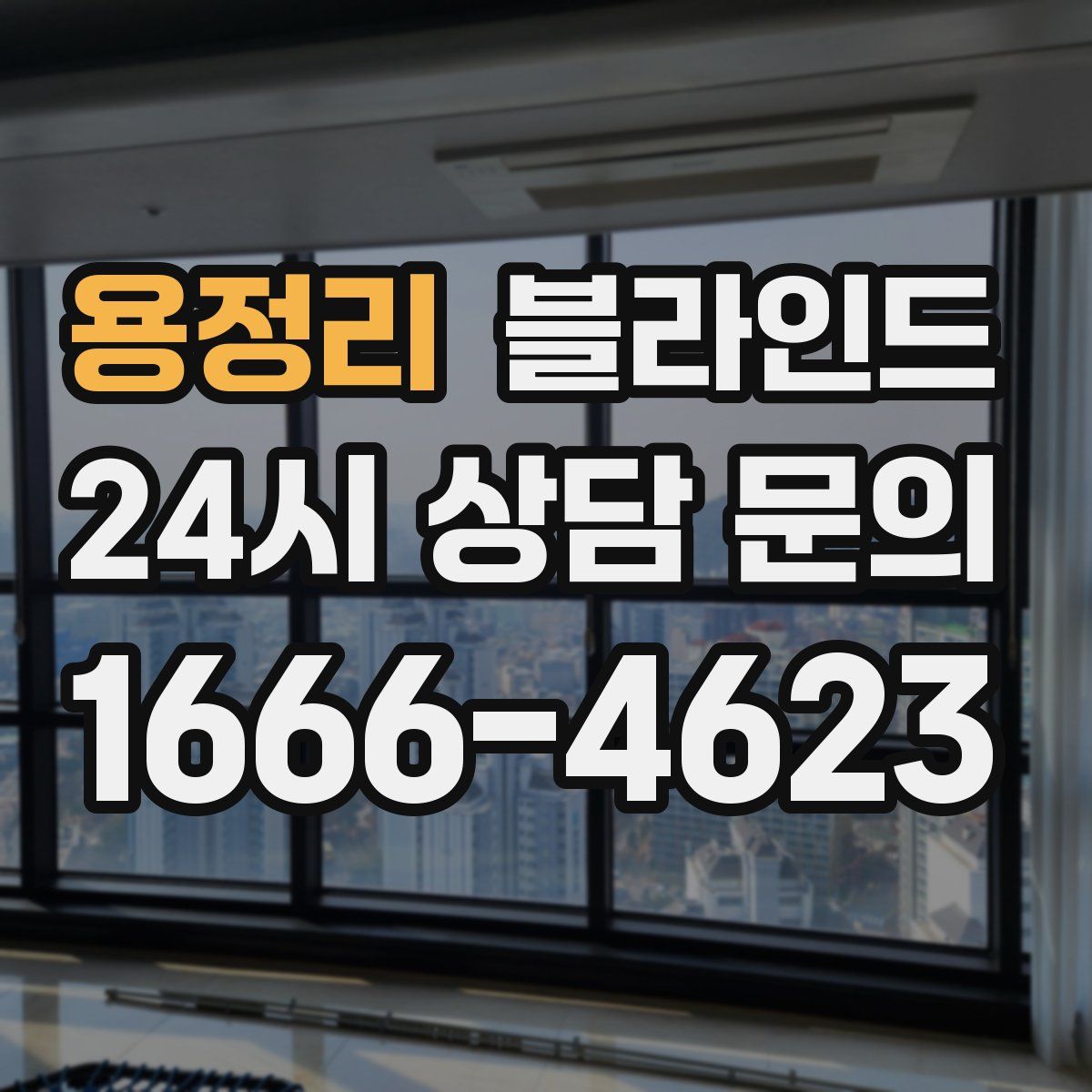 용정리 블라인드