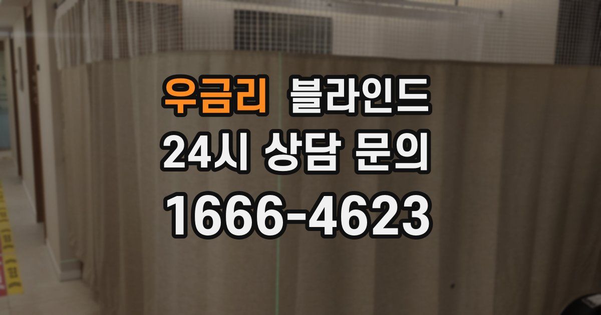 우금리 블라인드