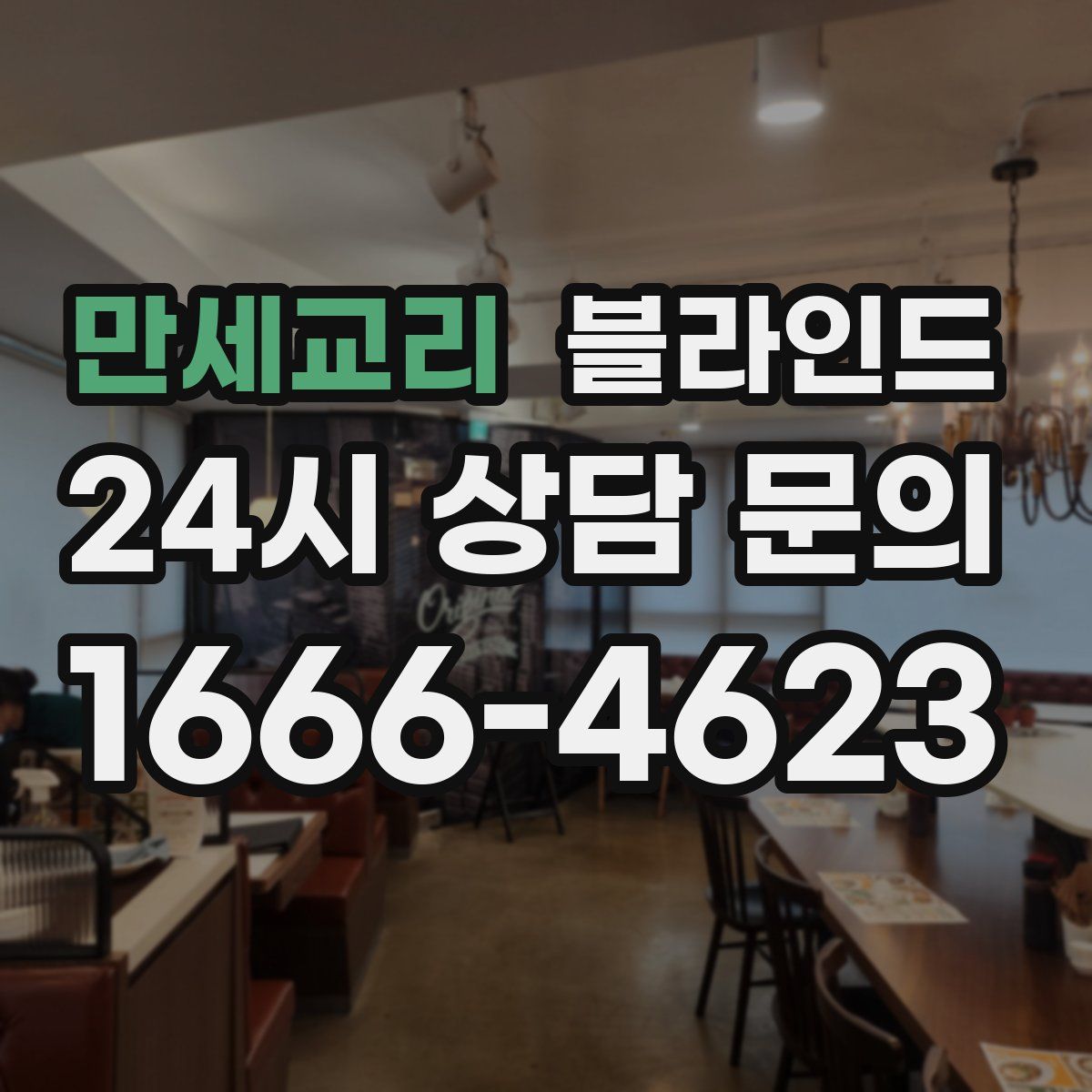 만세교리 블라인드