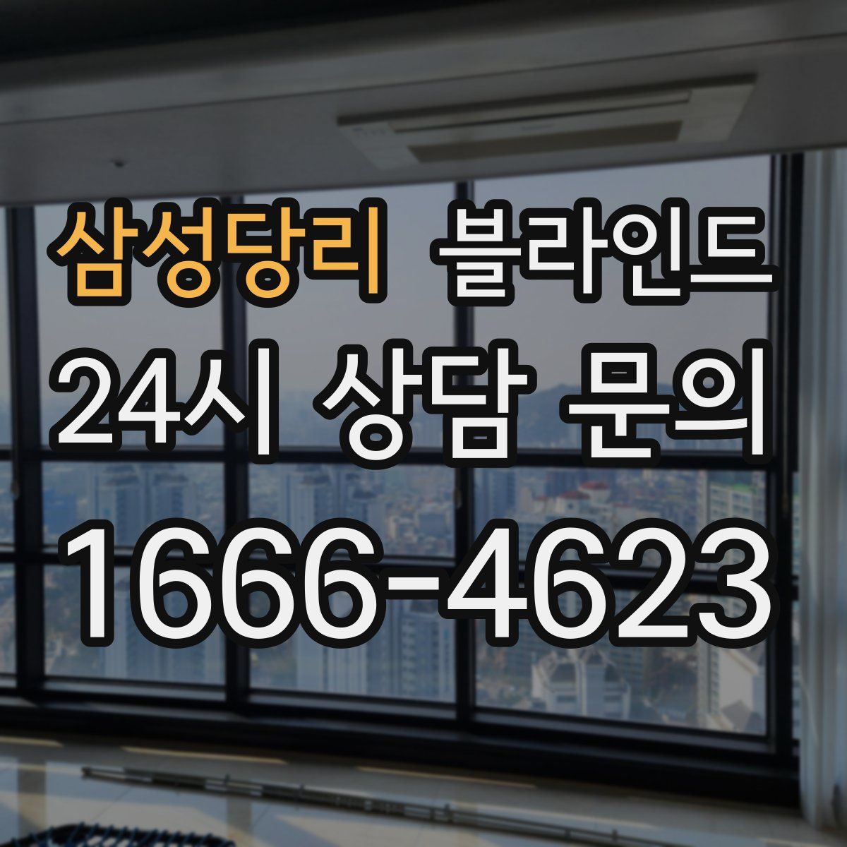 삼성당리 블라인드