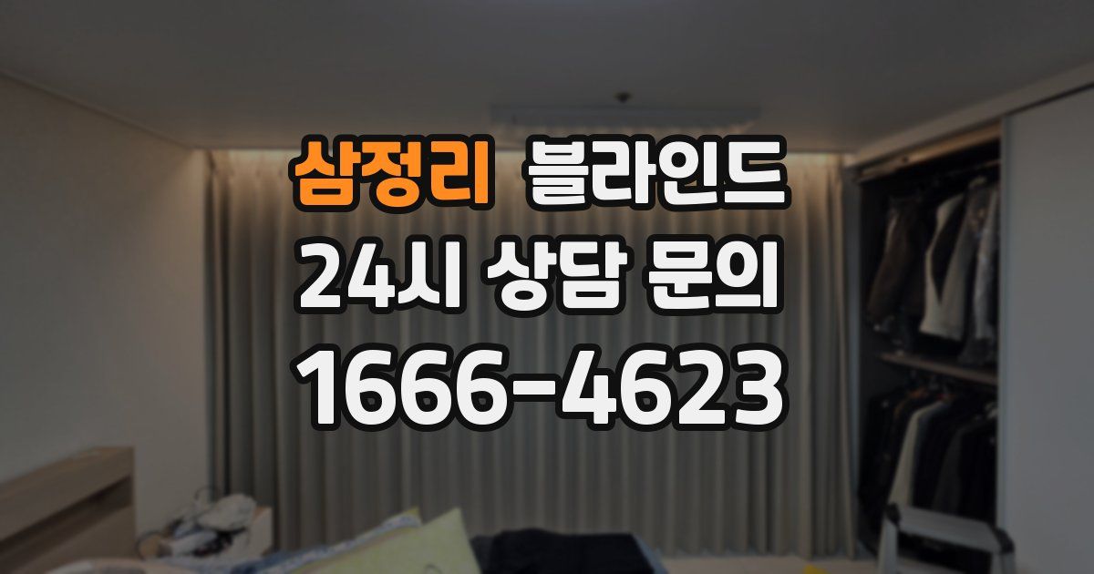 삼정리 블라인드
