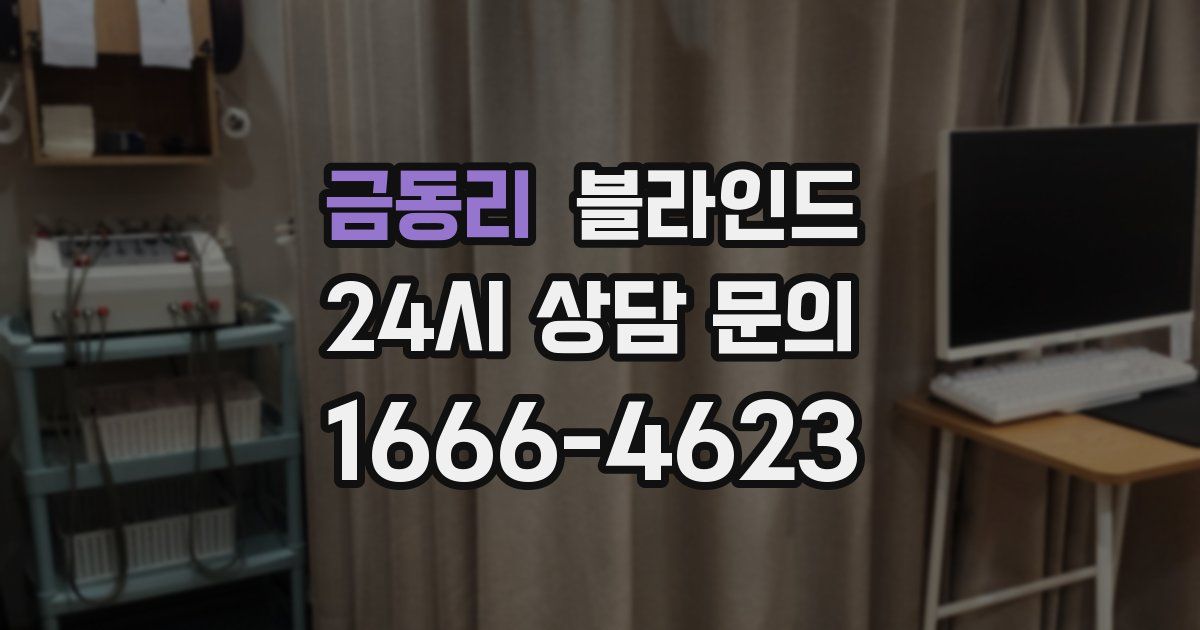 금동리 블라인드