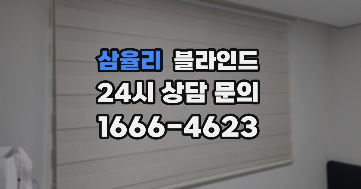 삼율리 블라인드