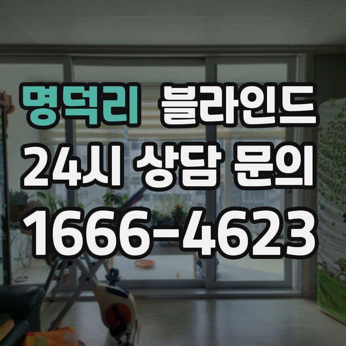 명덕리 블라인드