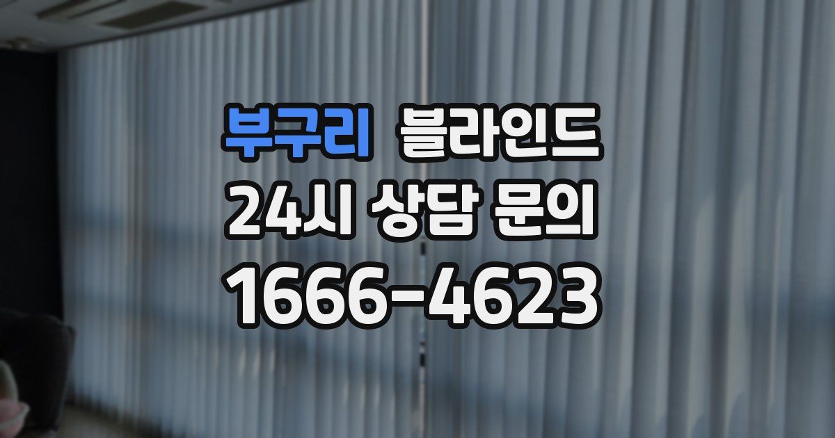 부구리 블라인드