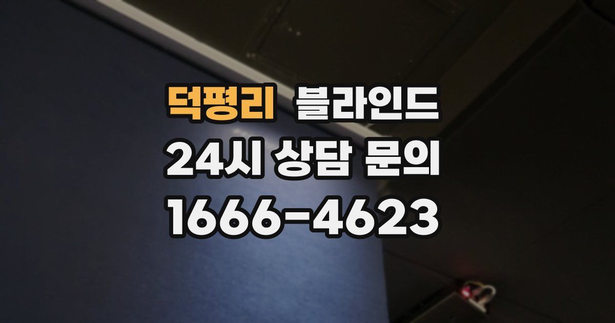 덕평리 블라인드