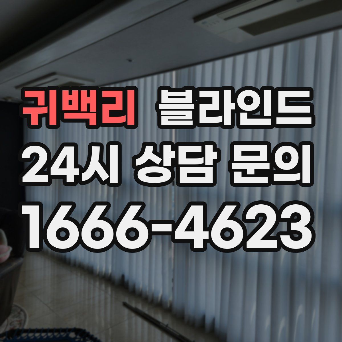 귀백리 블라인드