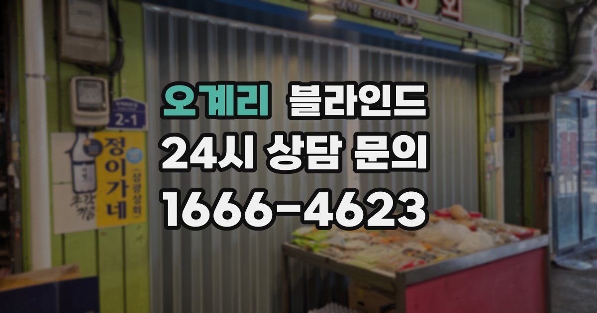 오계리 블라인드