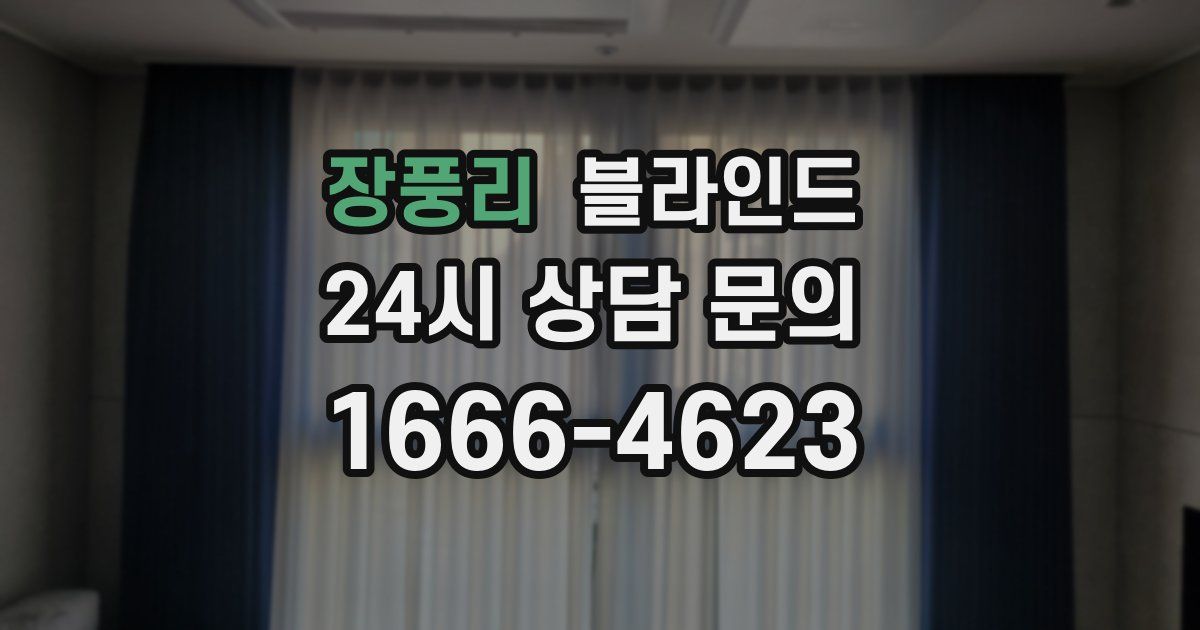 장풍리 블라인드