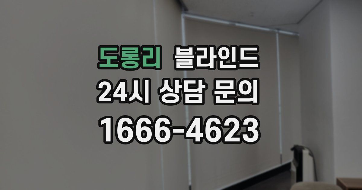 도롱리 블라인드