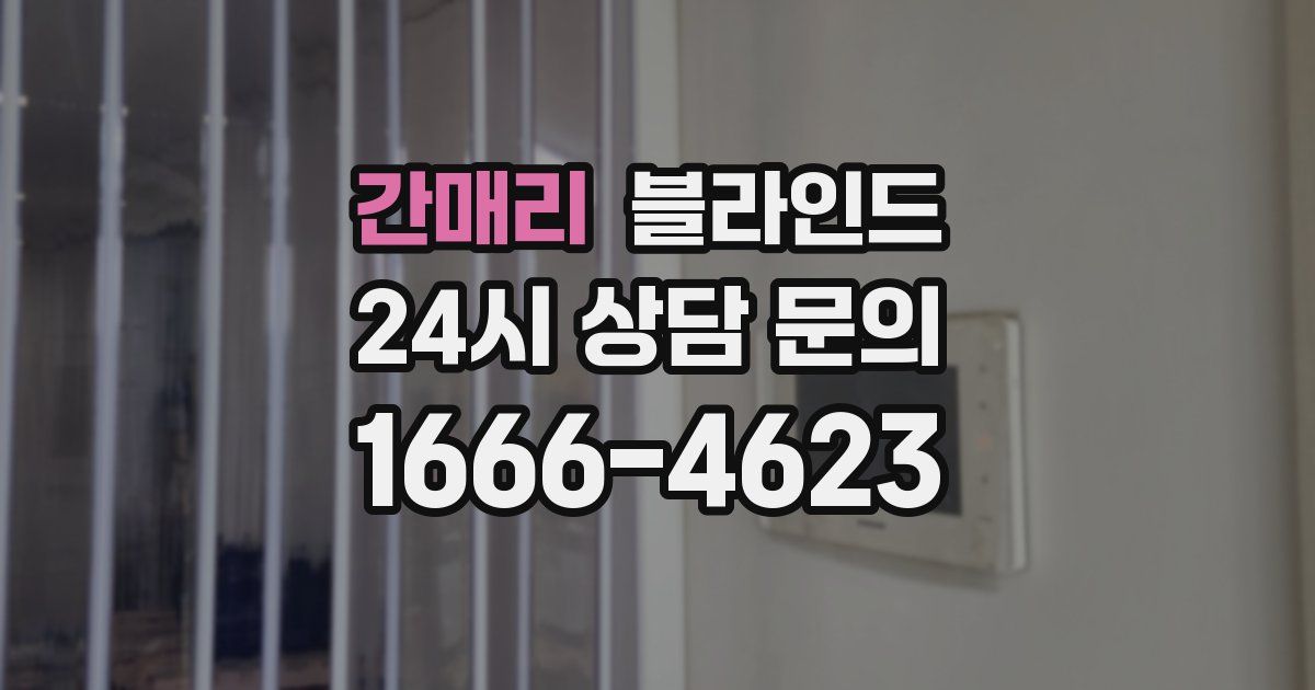간매리 블라인드