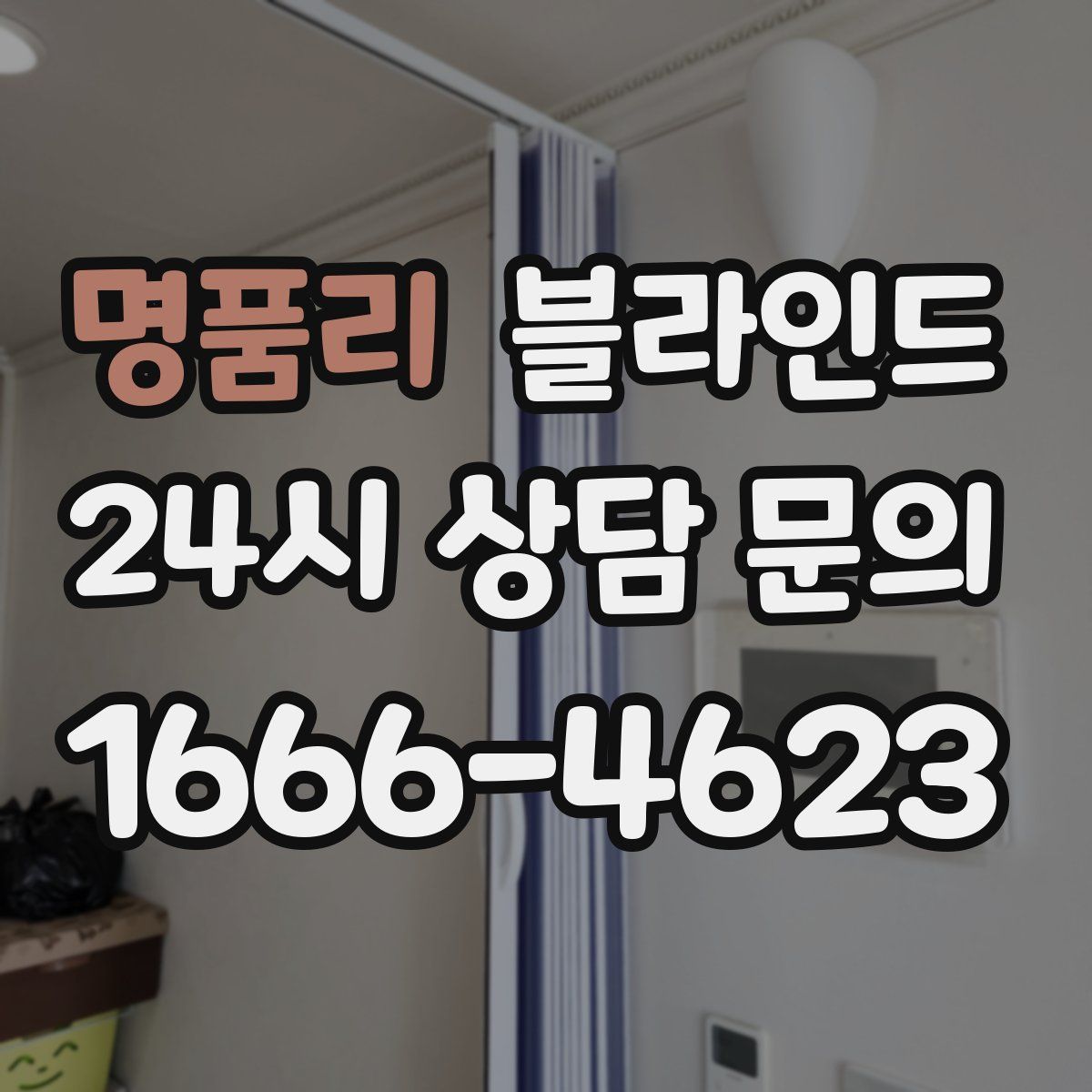 명품리 블라인드
