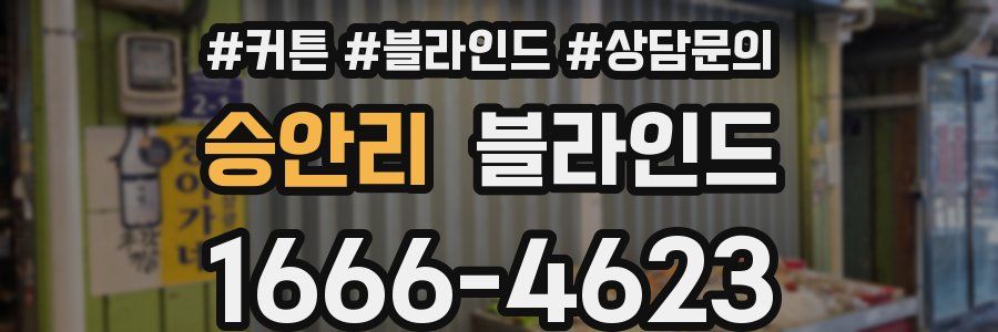 승안리 블라인드