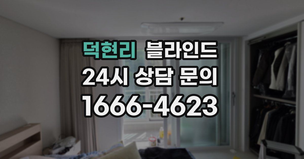 덕현리 블라인드