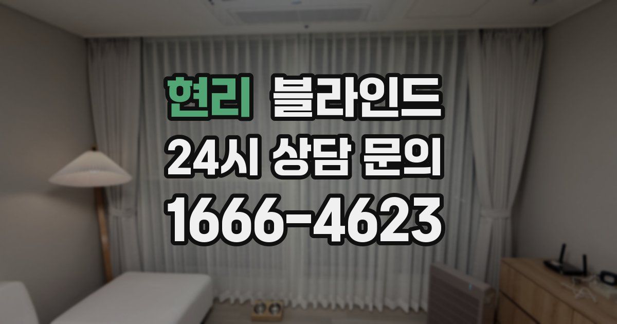 현리 블라인드