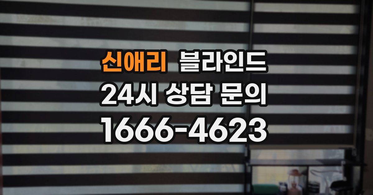 신애리 블라인드