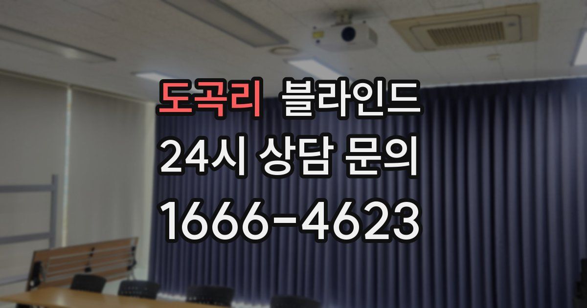 도곡리 블라인드