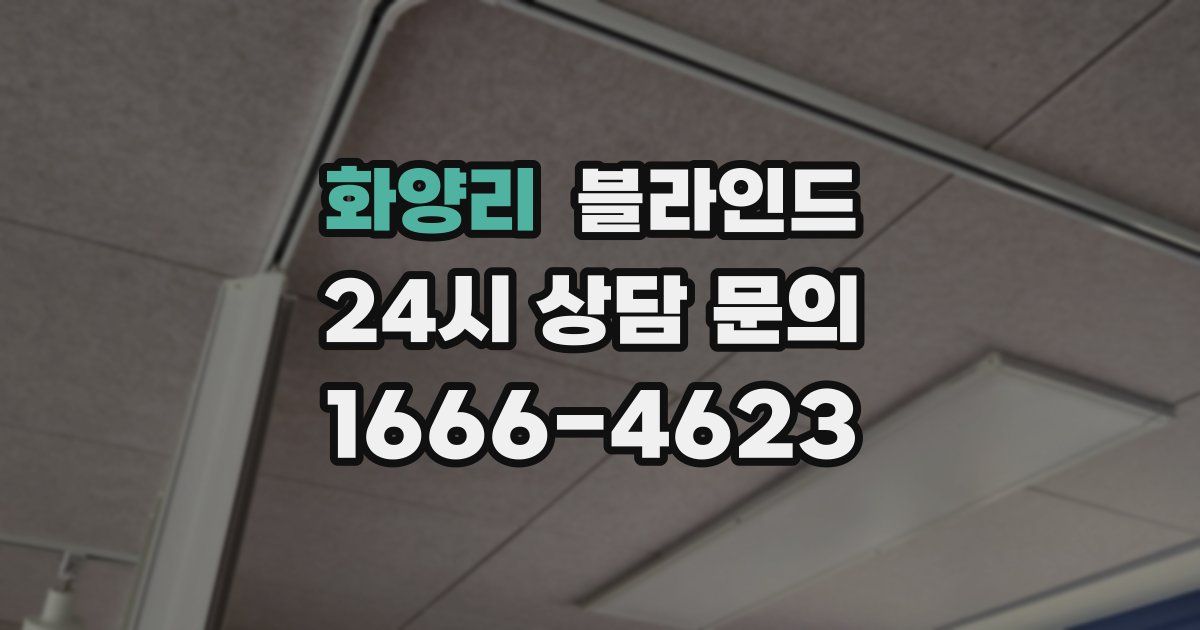 화양리 블라인드
