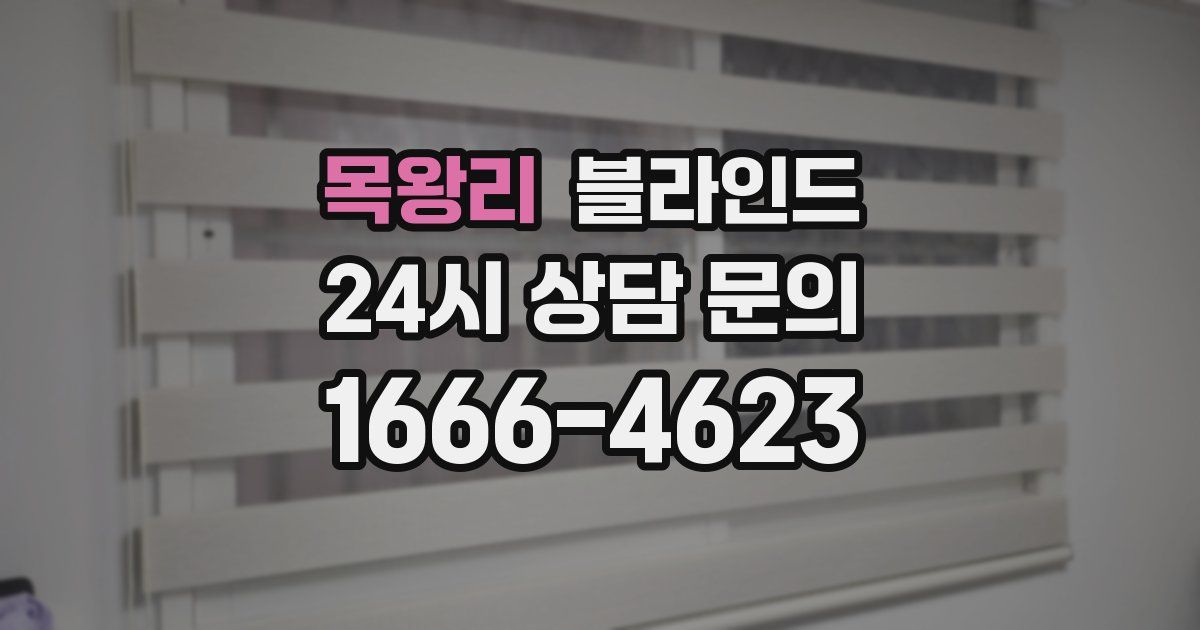 목왕리 블라인드