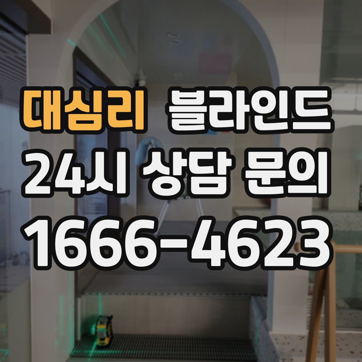 대심리 블라인드