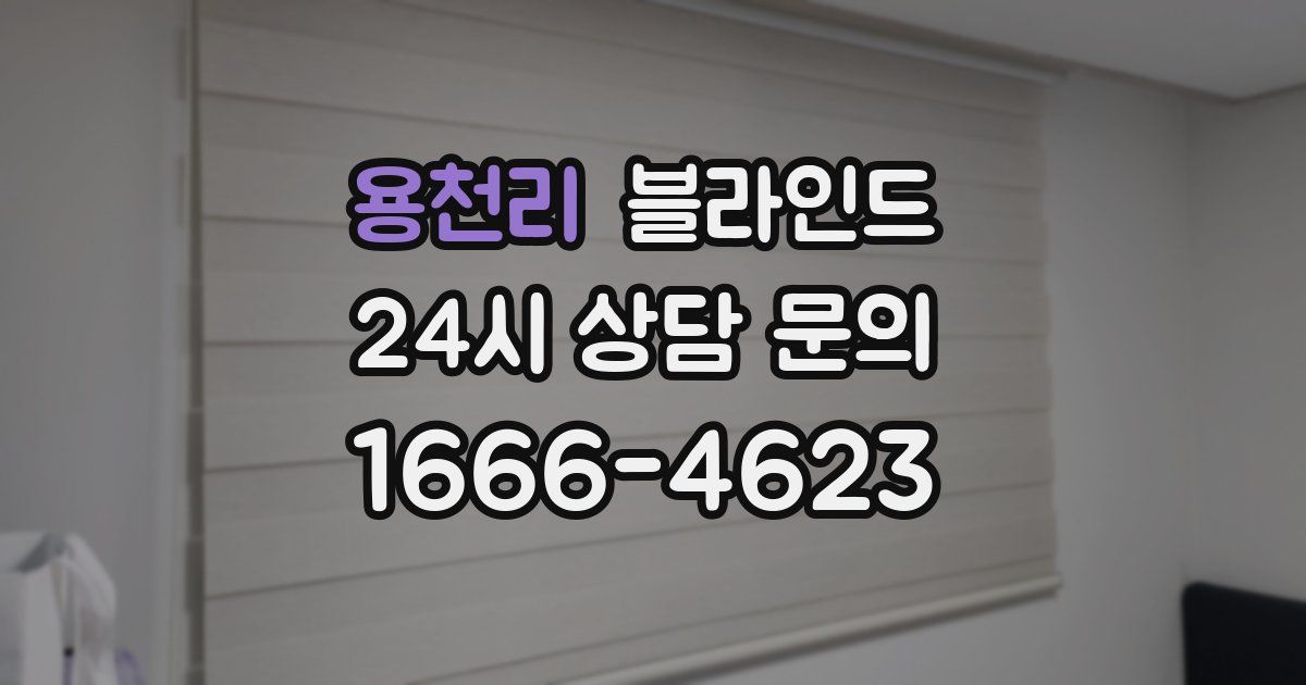 용천리 블라인드