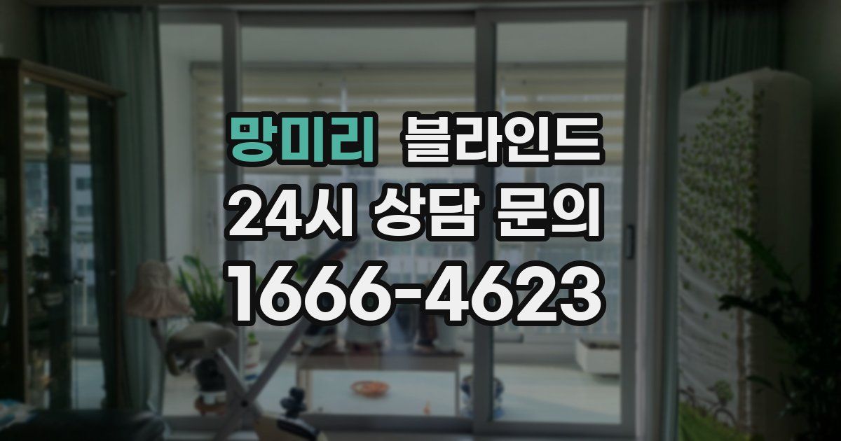 망미리 블라인드