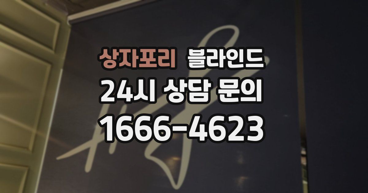 상자포리 블라인드